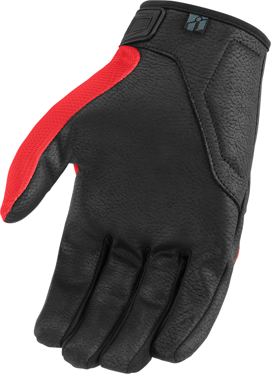 Мото ръкавици ICON HOOLIGAN CE - RED