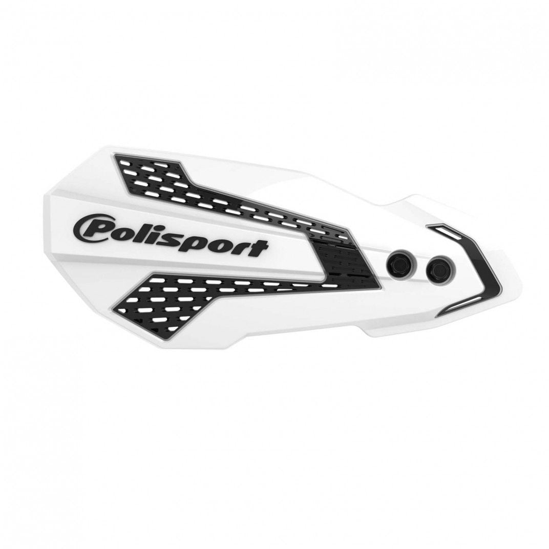 Предпазител за кормило POLISPORT MX FLOW KAWASAKI KX250F/KX450F 2008-18 WHITE/BLACK