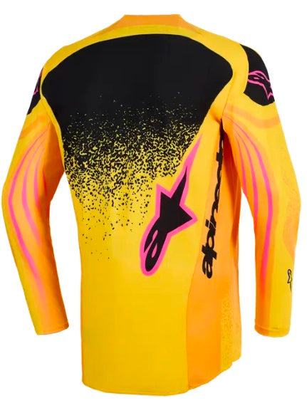 Мотокрос джърси Alpinestars TECHSTAR NOMUR ORANGE/YELLOW/PINK