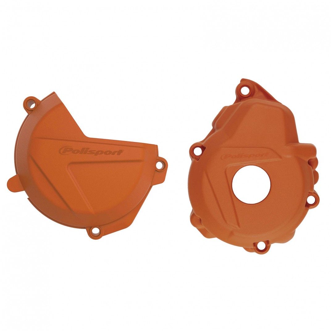 Комплект предпазители за двигател KTM EXCF/XCFW 250/350 2017- FE250/350 2019- ORANGE