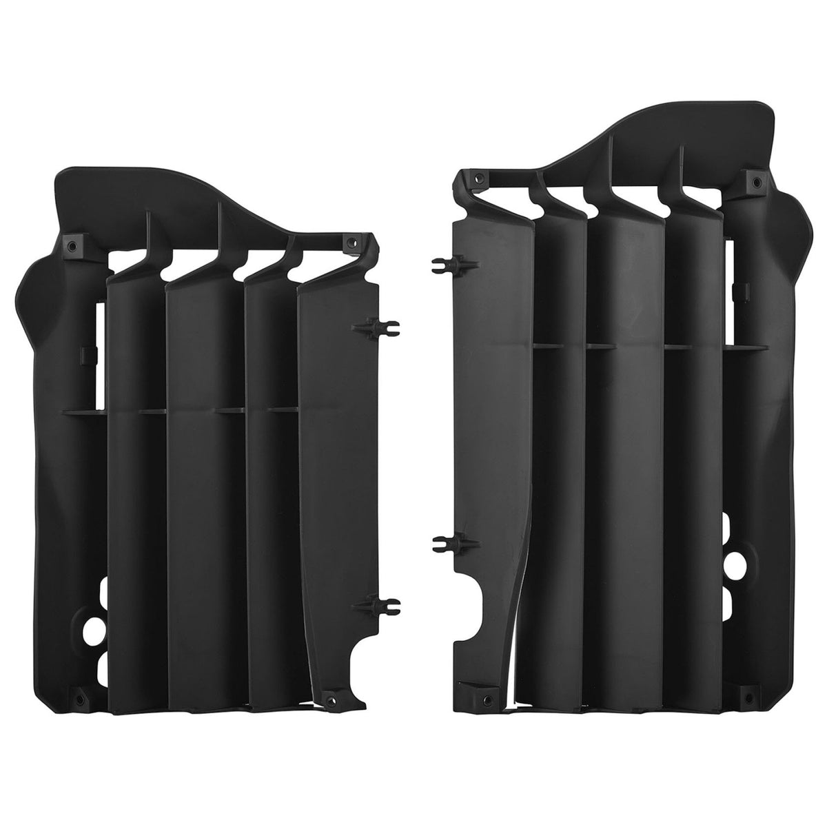 Преден предпазител за радиатор POLISPORT HONDA CRF250R (16-17) CRF450R (15-16) BLACK
