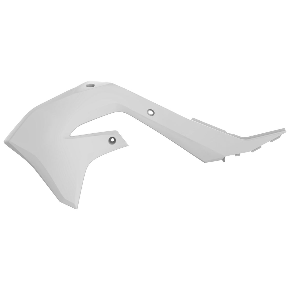 Пластмасови капаци за радиатор Polisport Kawasaki KX125 / 250 рестайлинг KX450 - 2003-08 White