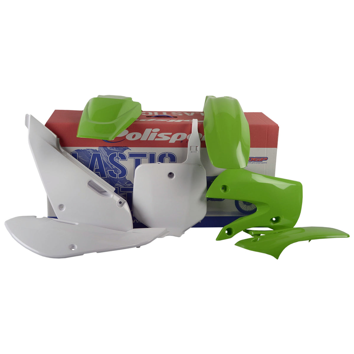 Пластмасов MX кит Polisport за Kawasaki KX65 - 2000-21 OEM Color 11-12