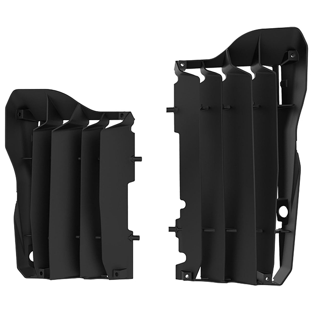 Преден предпазител за радиатор POLISPORT HONDA CRF450R,CRF450RX(17-20) BLACK