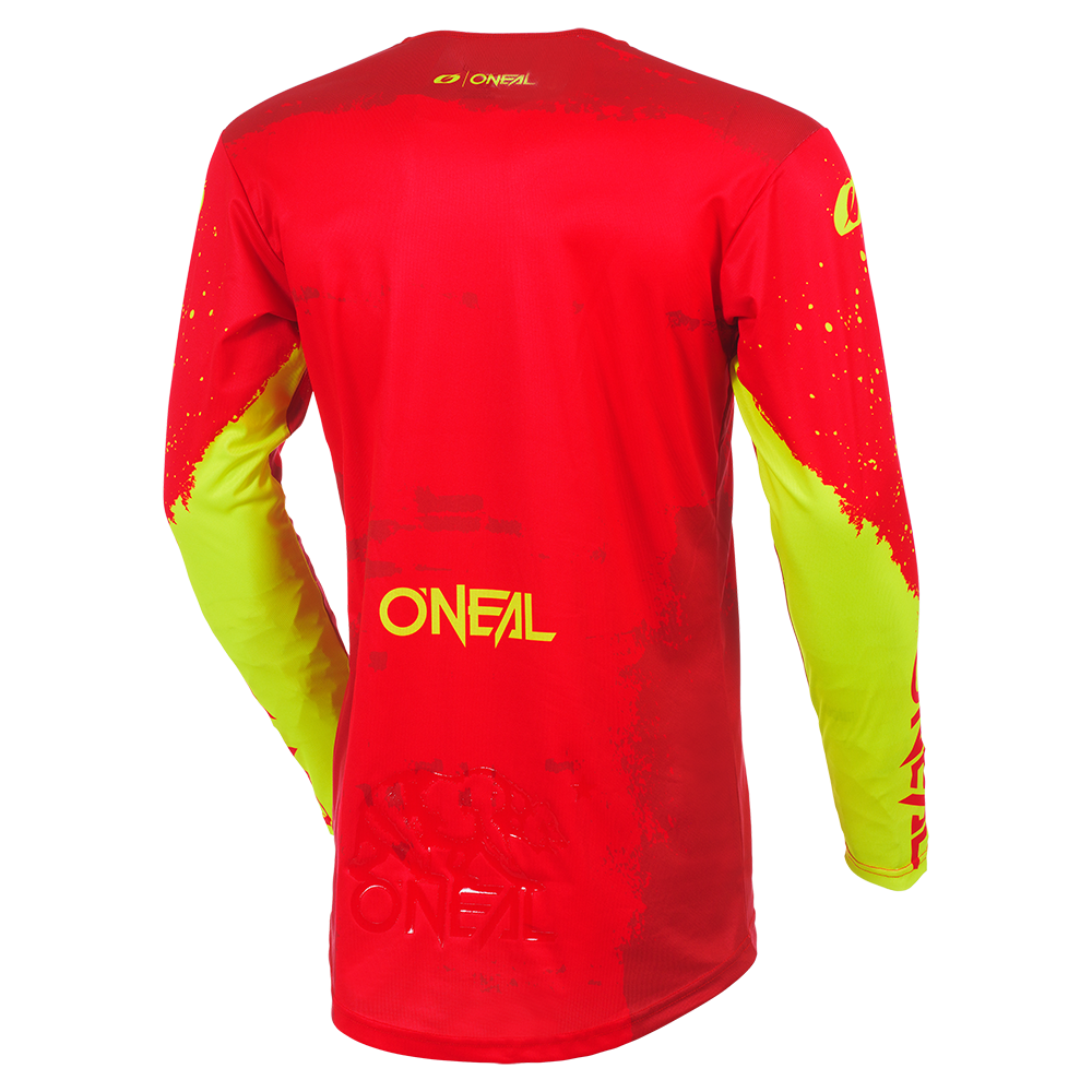 Мотокрос блуза O'NEAL MAYHEM PAINT RED/NEON YELLOW V.27