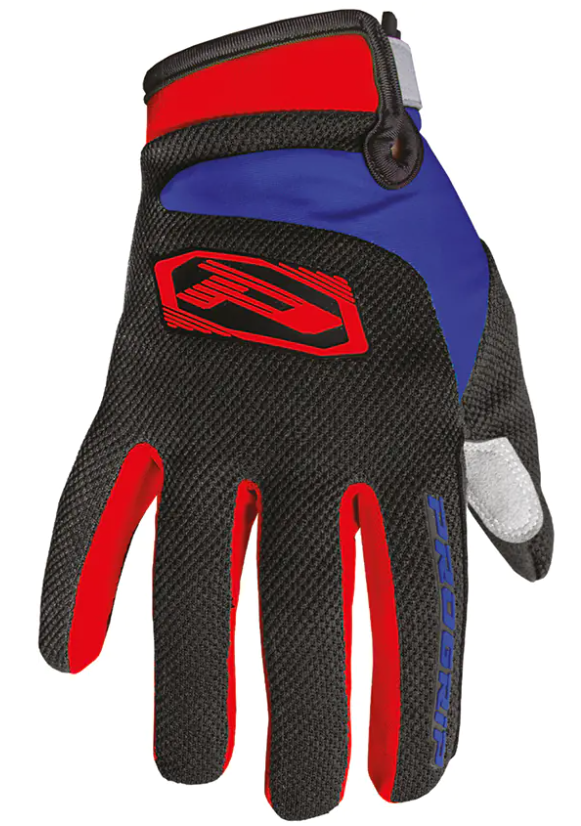 Мотокрос ръкавици PROGRIP 4010 RED/BLACK/BLUE