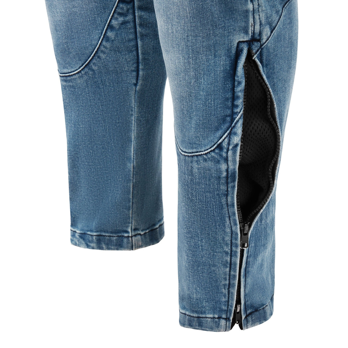 Мото дънки SECA SQUARE II WASHED BLUE