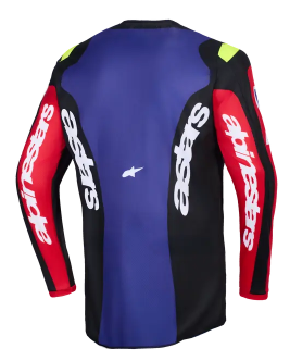 Мотокрос джърси Alpinestars FLUID GRID RED/BLACK/PURPLE