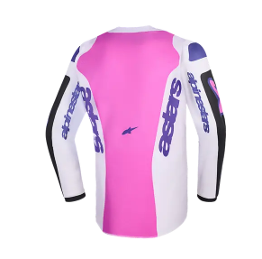 Детско мотокрос джърси Alpinestars FLUID GRID BLKACK/GREY/PURPLE
