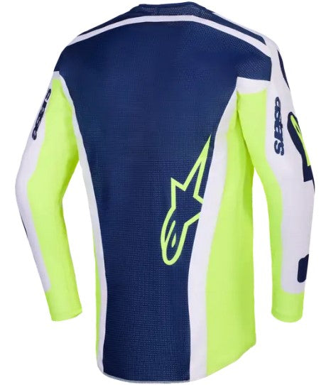 Мотокрос джърси Alpinestars RACER AIR RIWAY GRAY/YELLOW/BLUE