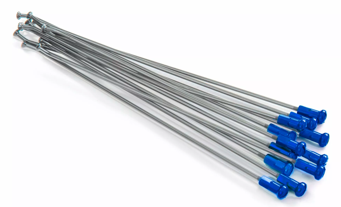 Спици KITE SPOKES 21'FR SI /BL NIP 12PC Silver/Blue