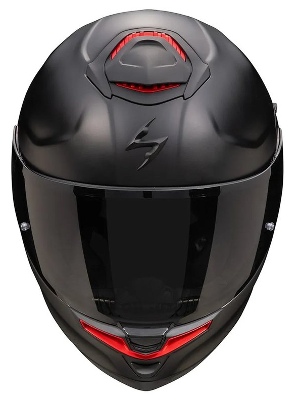 Каска SCORPION EXO-GT SP Air Solid Matt Black/Red