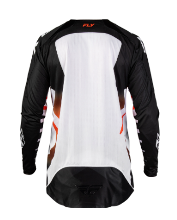 Мотокрос блуза FLY RACING Evolution DST Bolt - White/Black/Orange