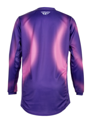 Детска мотокрос блуза FLY RACING Kinetic Torch Purple/Pink