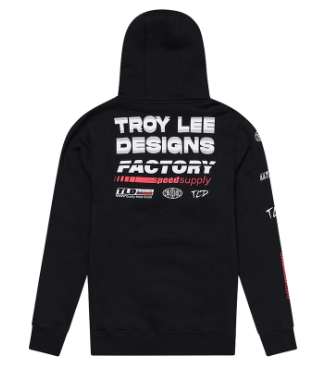 Суитшърт TROY LEE DESIGNS Factory - Black