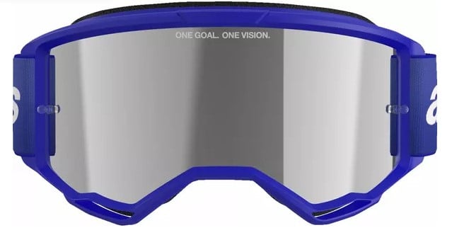 Мотокрос очила ALPINESTARS VISION 3 WORDMARK BL MIRROR-SIL