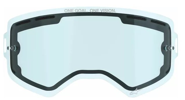 Двойна плака Roll-Off за очила ALPINESTARS SUPERTECH BLUE