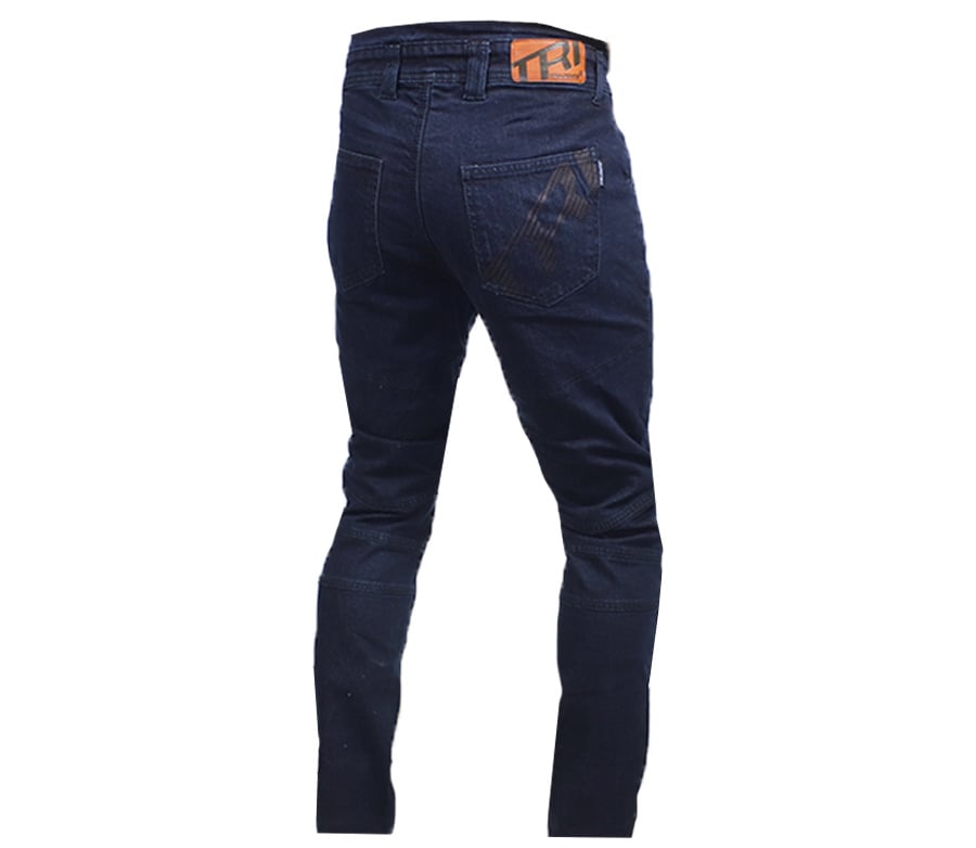 Мото дънки Trilobite Strada DARK BLUE AA slim