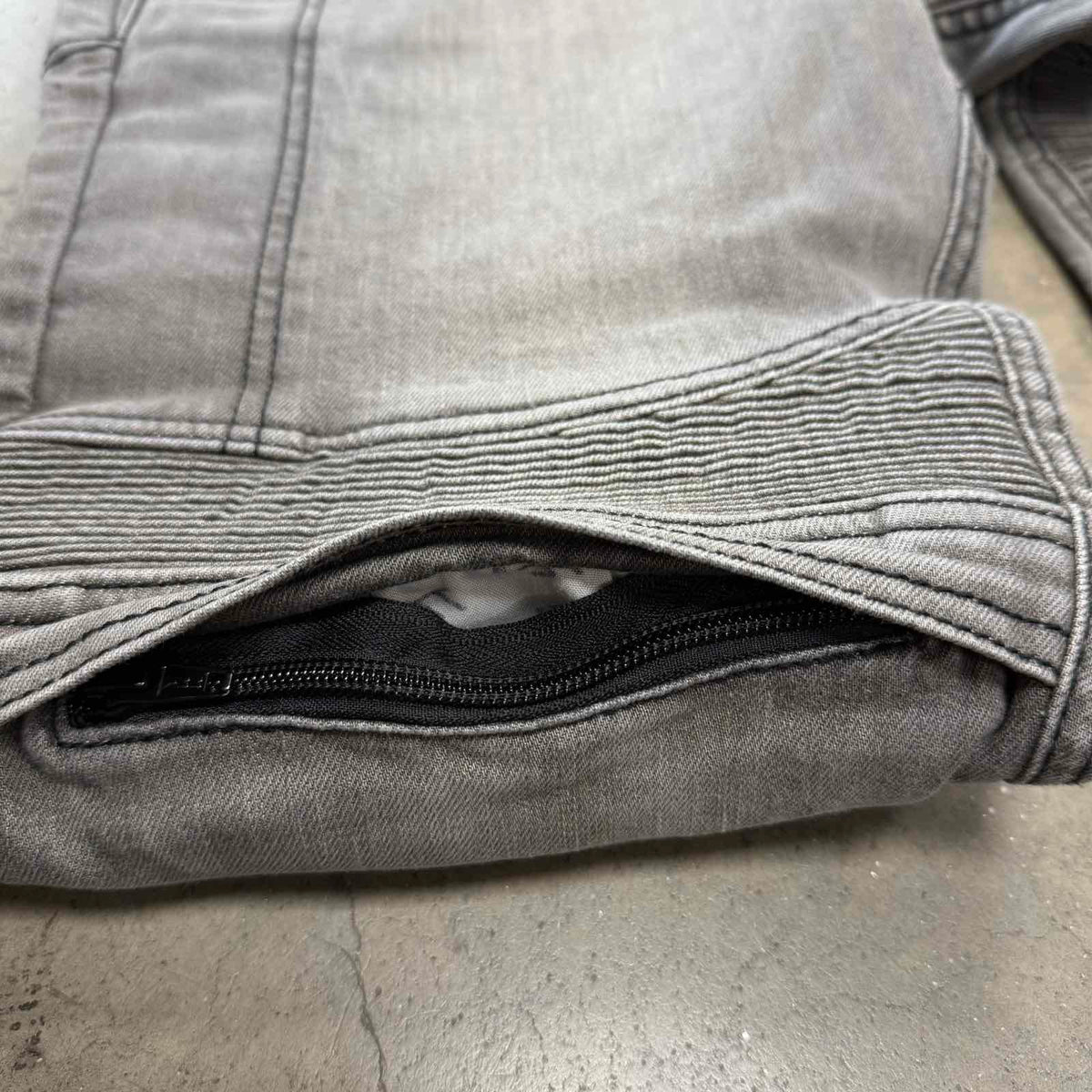 Дънки за мотор Trilobite 25602 Micas Urban doublelayer AAA GREY - върната бройка
