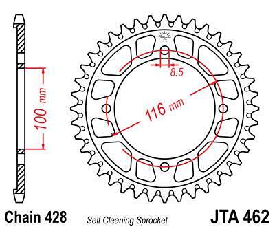ЗАДНО.ЗЪБ.КОЛЕЛО JTA462.51