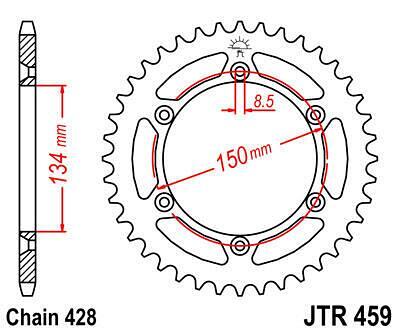 ЗАДНО.ЗЪБ.КОЛЕЛО JTR459.52