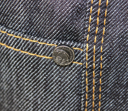 Мото дънки TRILOBITE 1860 TON-UP dark blue slim fit