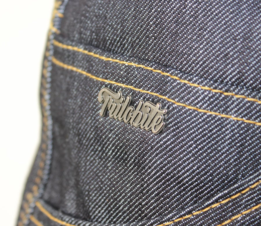 Мото дънки TRILOBITE 1860 TON-UP dark blue slim fit
