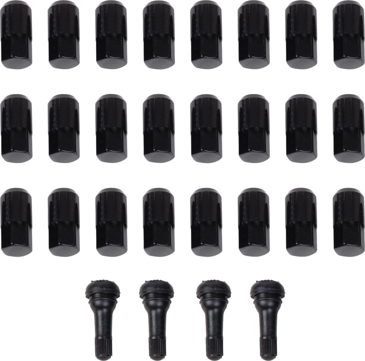 Гайка 12X1.50 черна -24PK MOOSE RACING SP300MO207B-24