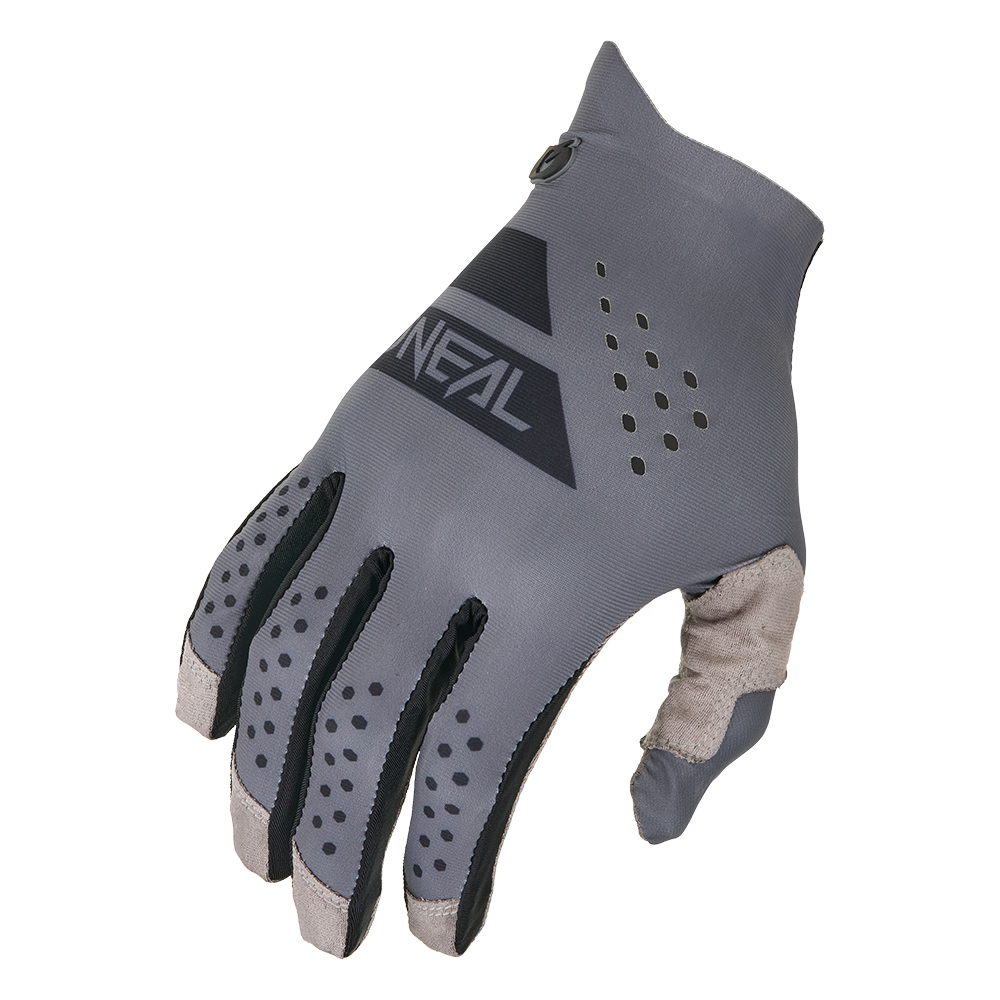 Мотокрос ръкавици O'NEAL PIN IT SLIP ON GRAY/BLACK V.26