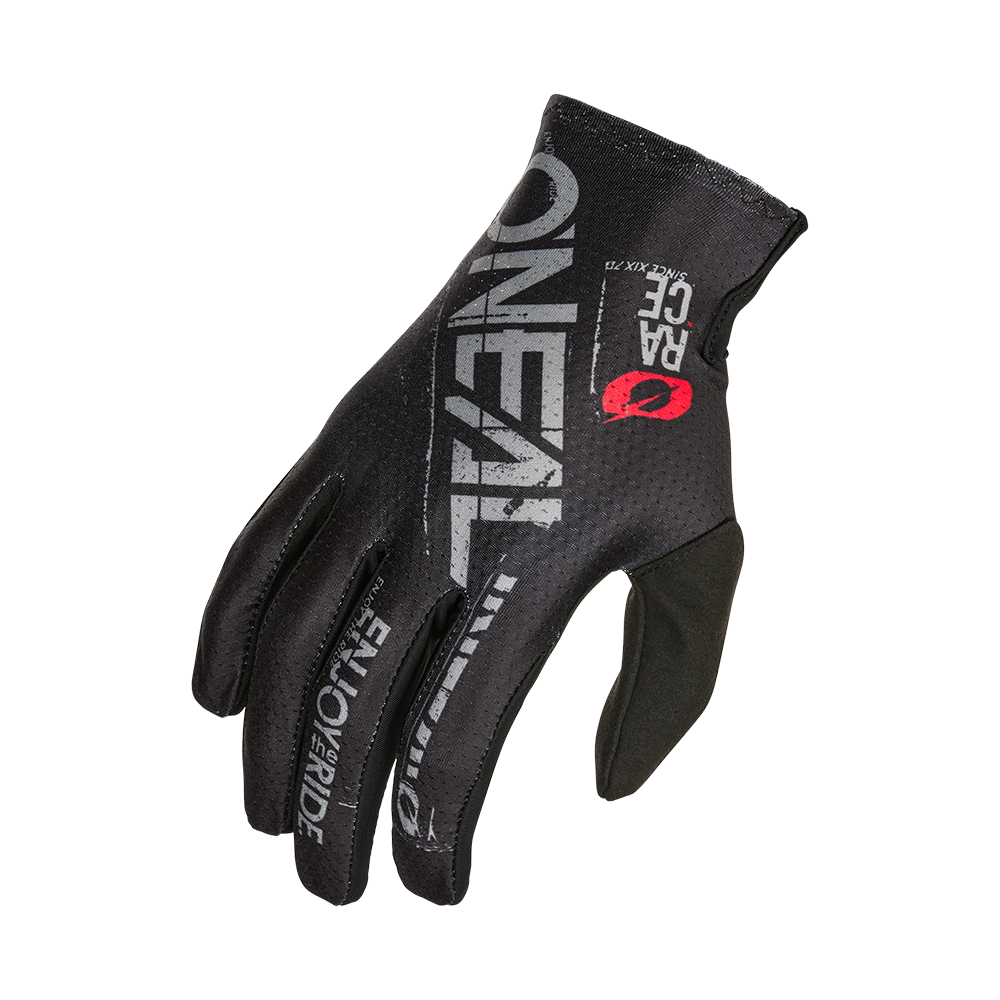 Мотокрос ръкавици O'NEAL MATRIX STATIC BLACK/GRAY V.25