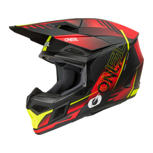 Мотокрос каска O'NEAL 3SERIES HAZE BLACK/RED/NEON YELLOW V.26