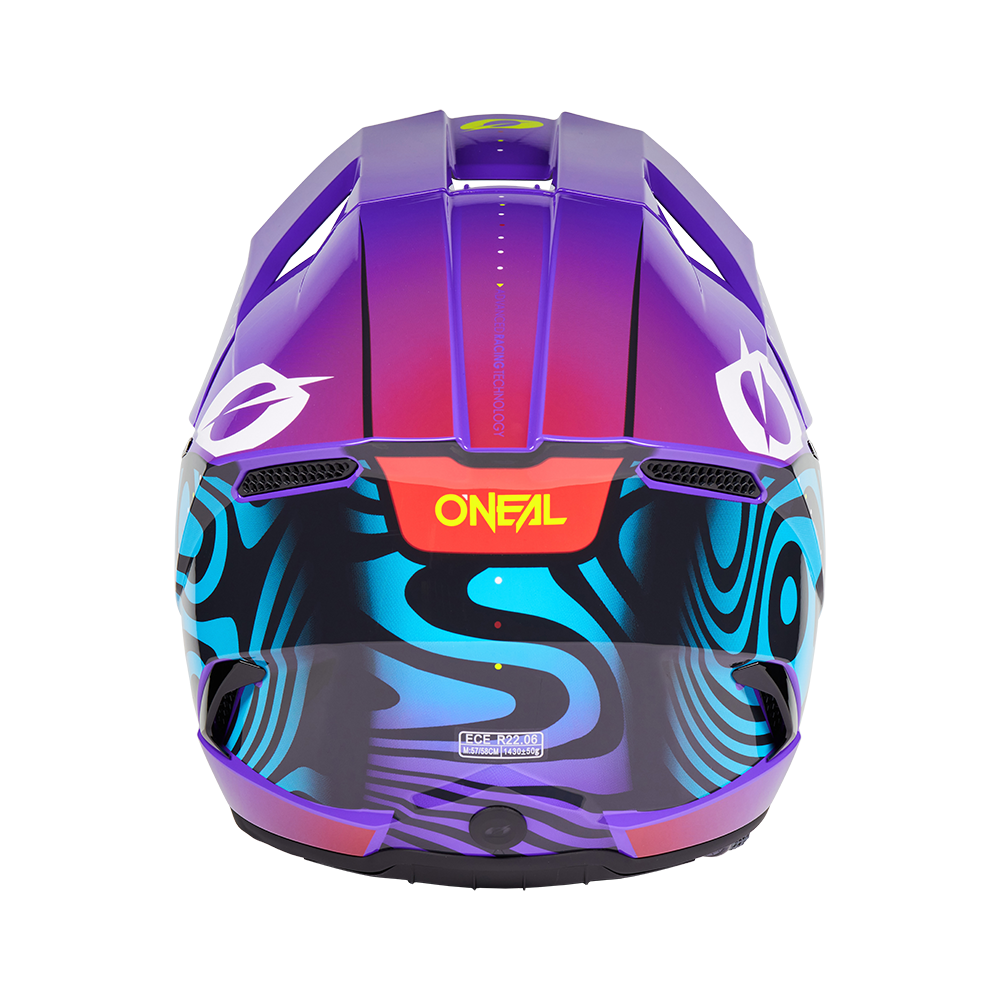 Мотокрос каска O'NEAL 3SERIES NOVA PURPLE V.27