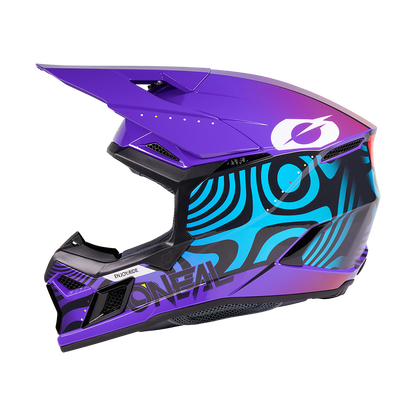 Мотокрос каска O'NEAL 3SERIES NOVA PURPLE V.27