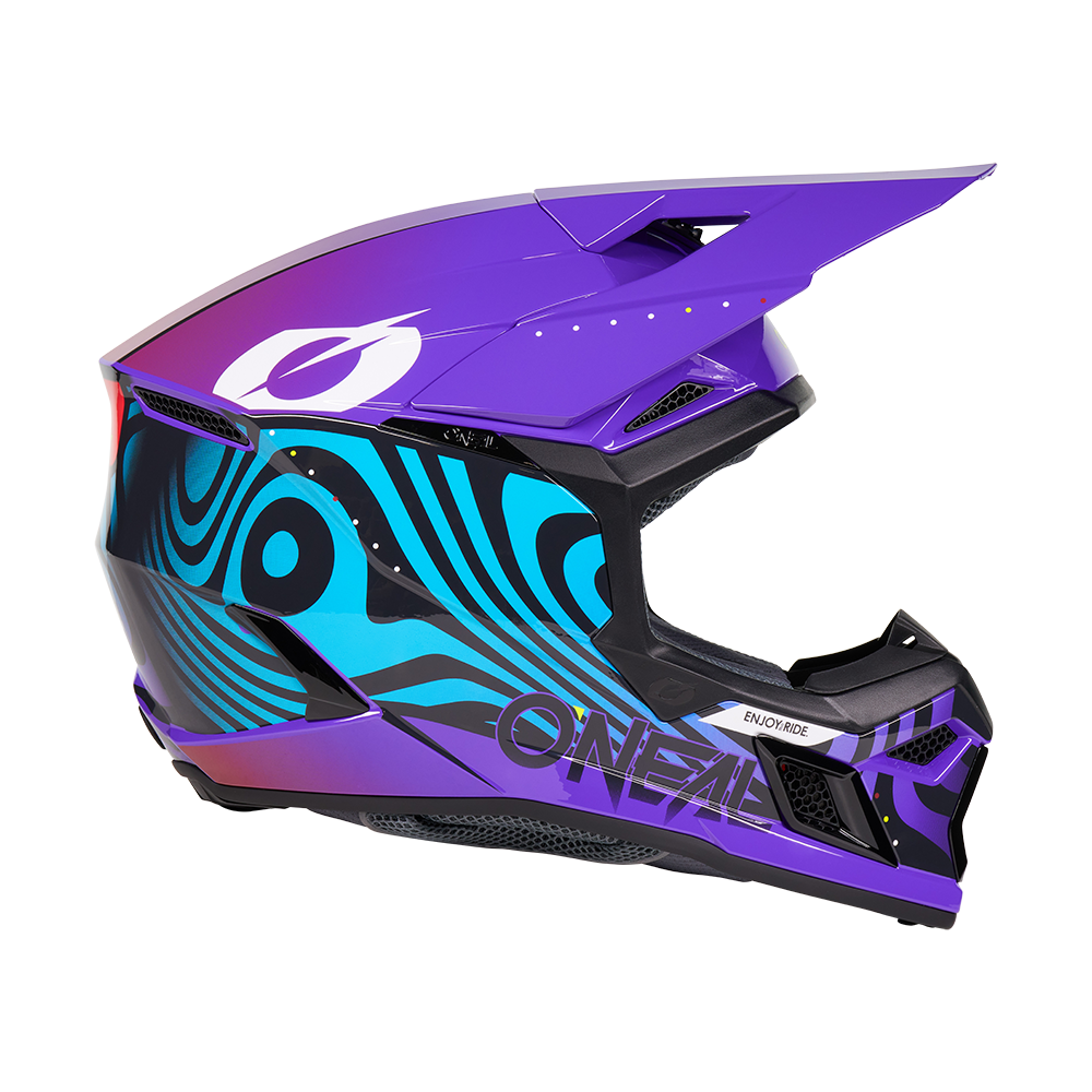 Мотокрос каска O'NEAL 3SERIES NOVA PURPLE V.27