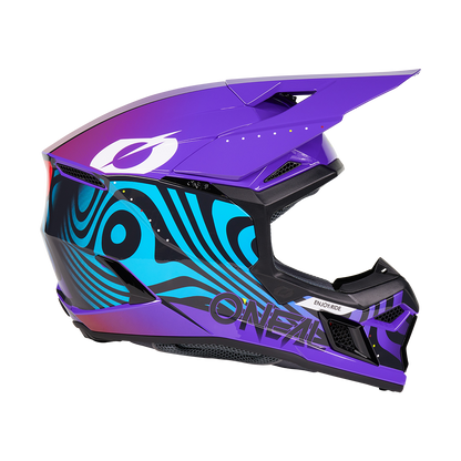 Мотокрос каска O'NEAL 3SERIES NOVA PURPLE V.27
