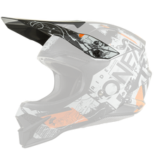 Козирка за мотокрос каска O'NEAL SCARZ BLACK/GRAY/ORANGE