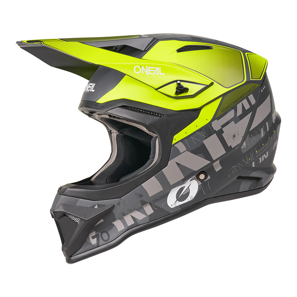 Каска O'NEAL 1SERIES VOLTIXX BLACK/NEON YELLOW V.27