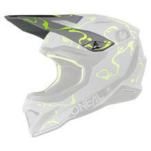 Козирка за каска O'neal 1SERIES SPLASH GRAY/NEON YELLOW