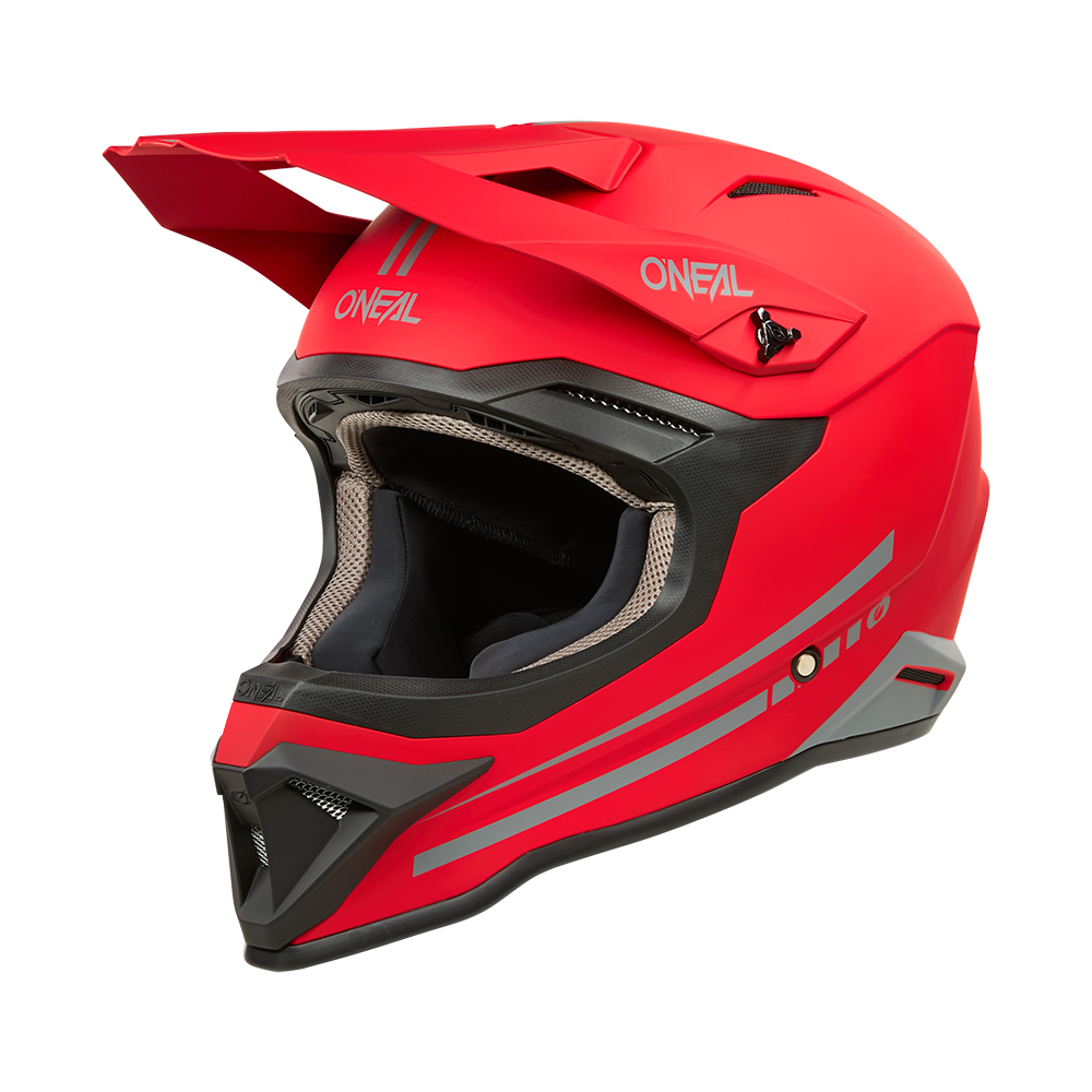 Каска O'NEAL 1SERIES SOLID RED V.25