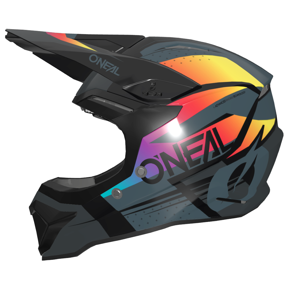 Детска каска O'NEAL 1SERIES RC BLACK/MULTI V.26
