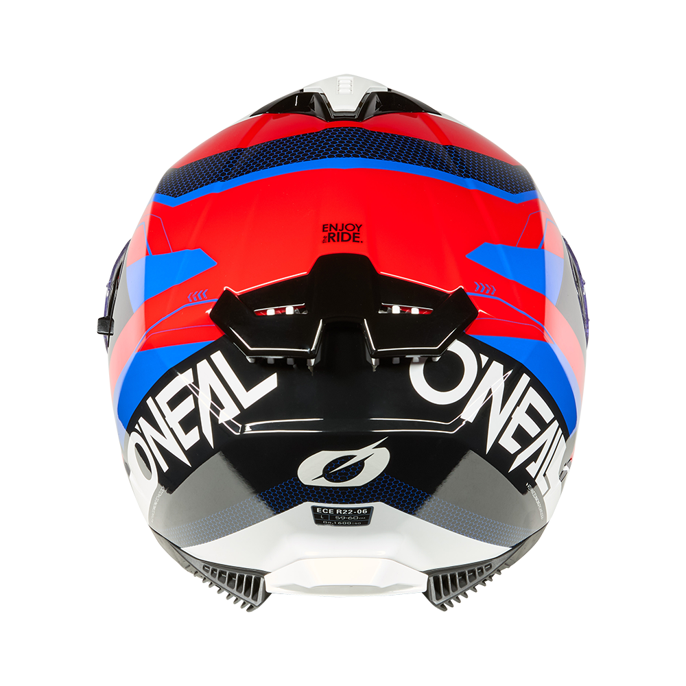 Каска O'NEAL CHALLENGER EXO BLACK/WHITE/RED/BLUE V.25