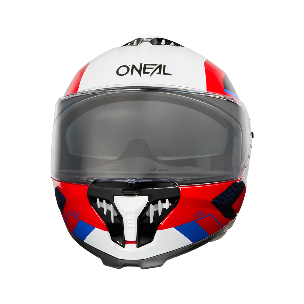 Каска O'NEAL CHALLENGER EXO BLACK/WHITE/RED/BLUE V.25