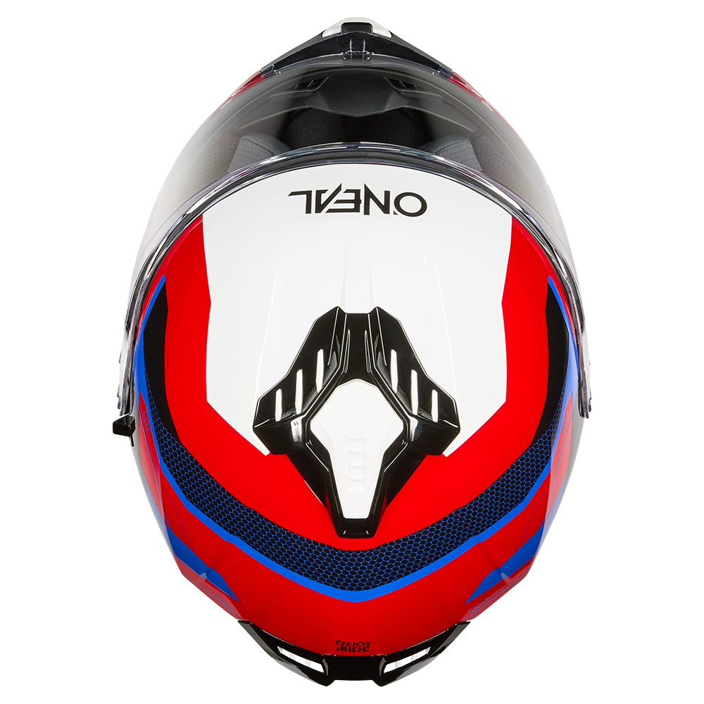 Каска O'NEAL CHALLENGER EXO BLACK/WHITE/RED/BLUE V.25