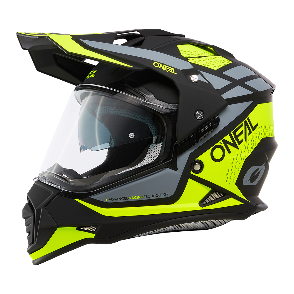 Ендуро каска O'NEAL SIERRA II R NEON YELLOW/BLACK/GRAY V.24