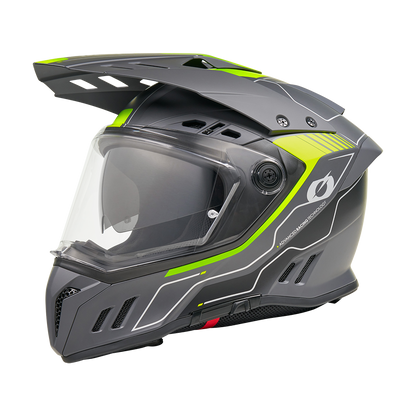 Ендуро каска O'NEAL SIERRA RS ECHO BLACK/NEON YELLOW V.26