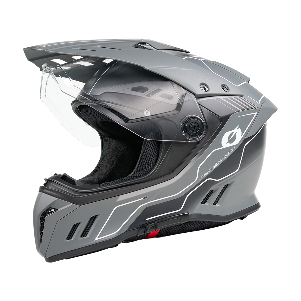 Ендуро каска O'NEAL SIERRA RS ECHO BLACK/GRAY V.26