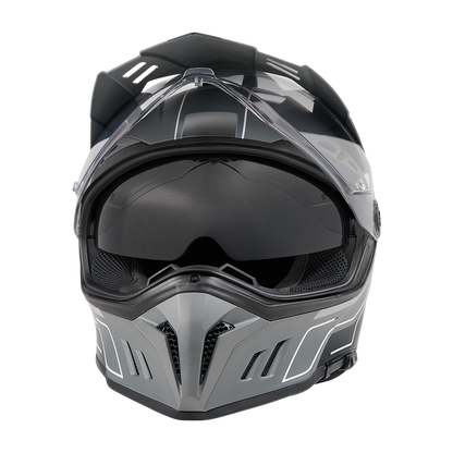 Ендуро каска O'NEAL SIERRA RS ECHO BLACK/GRAY V.26