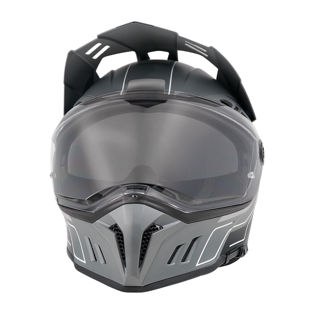 Ендуро каска O'NEAL SIERRA RS ECHO BLACK/GRAY V.26