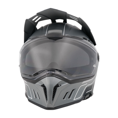 Ендуро каска O'NEAL SIERRA RS ECHO BLACK/GRAY V.26