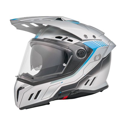Ендуро каска O'NEAL SIERRA RS ECHO GRAY/BLUE V.26
